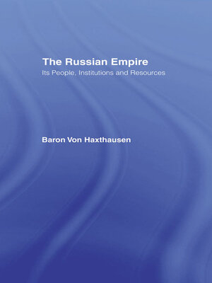 cover image of The Russian Empire